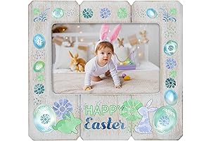 Neil Enterprises Inc. 6" x 4" Wood Easter Picture Frame