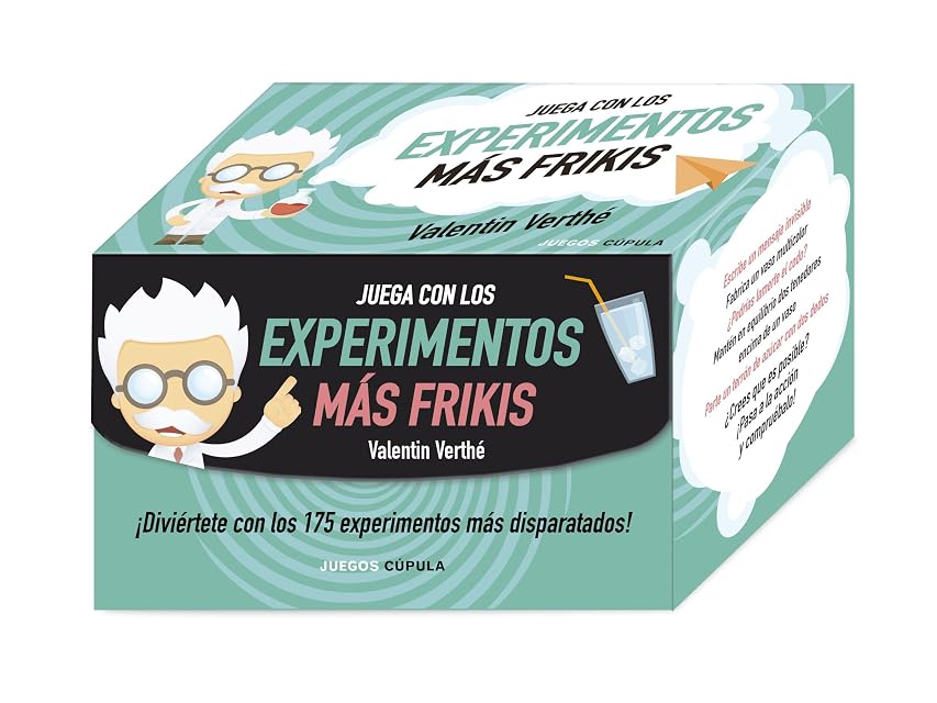 Portada de Juega con los experimentos más frikis