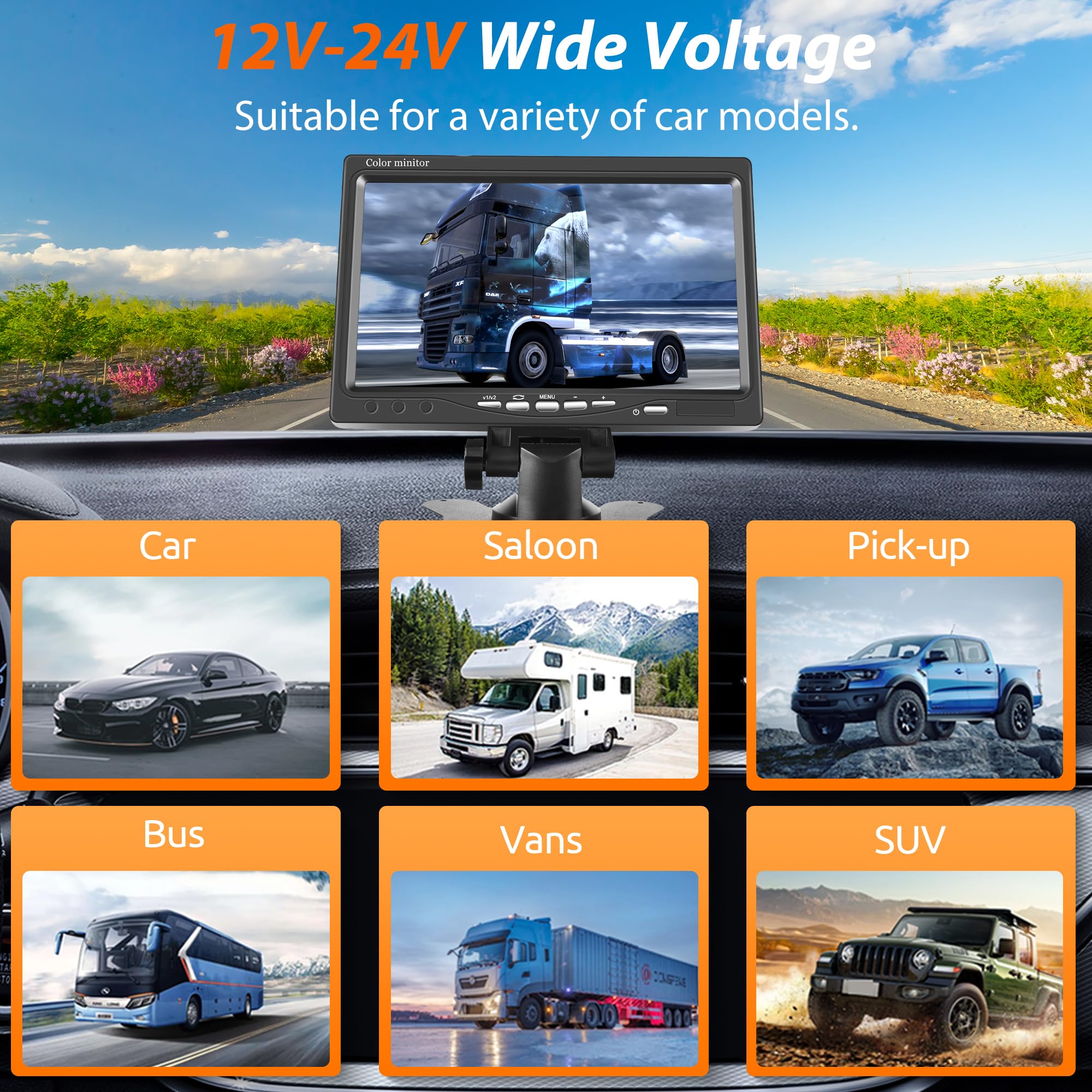 Sistema Di Retromarcia, Set Di Telecamere Incl. 20 M Di Cavo - Foto 6