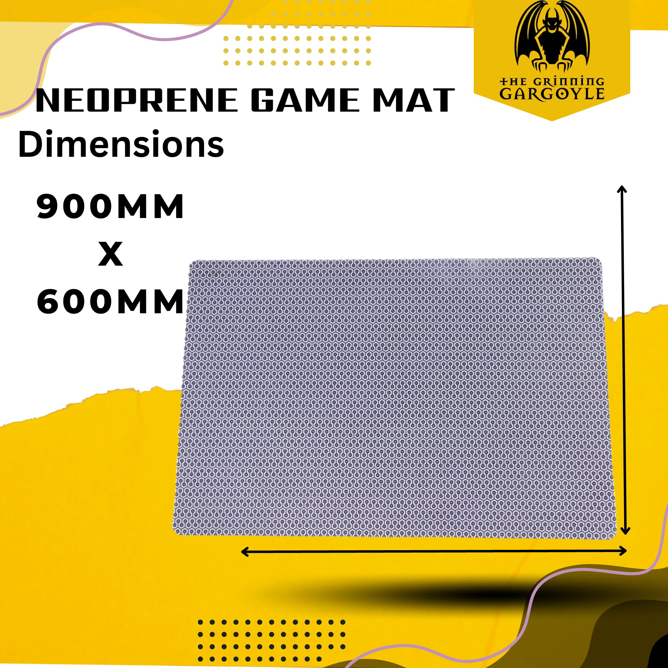 TCG Spielmatte 60x35 Cm – Als Mauspad & Kartentisch Für MTG, RPG & Co.