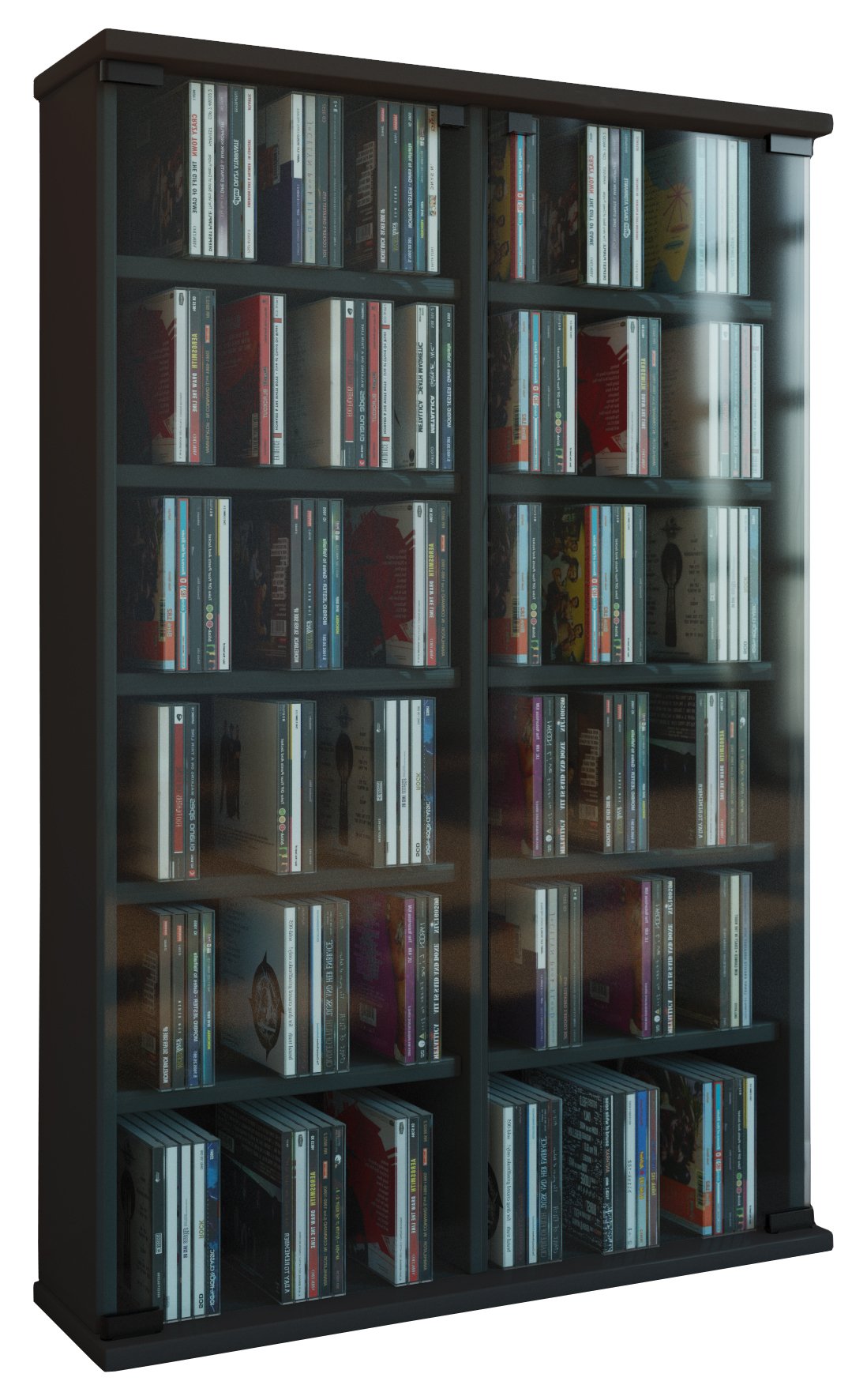 VCM CD/DVD Roma Tower, Black