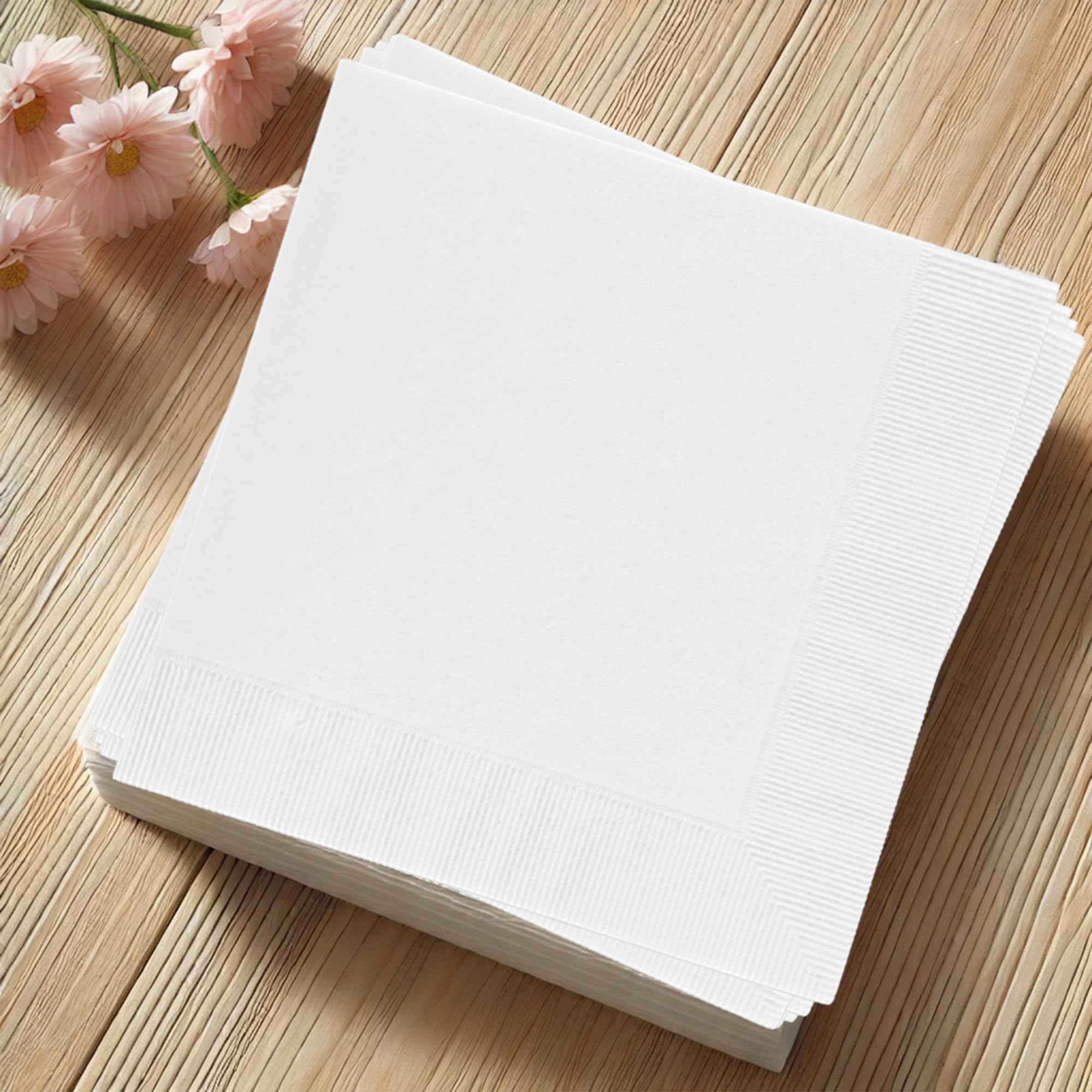 Pamaheart Personalized Baby Shower Coined Napkins, Custom