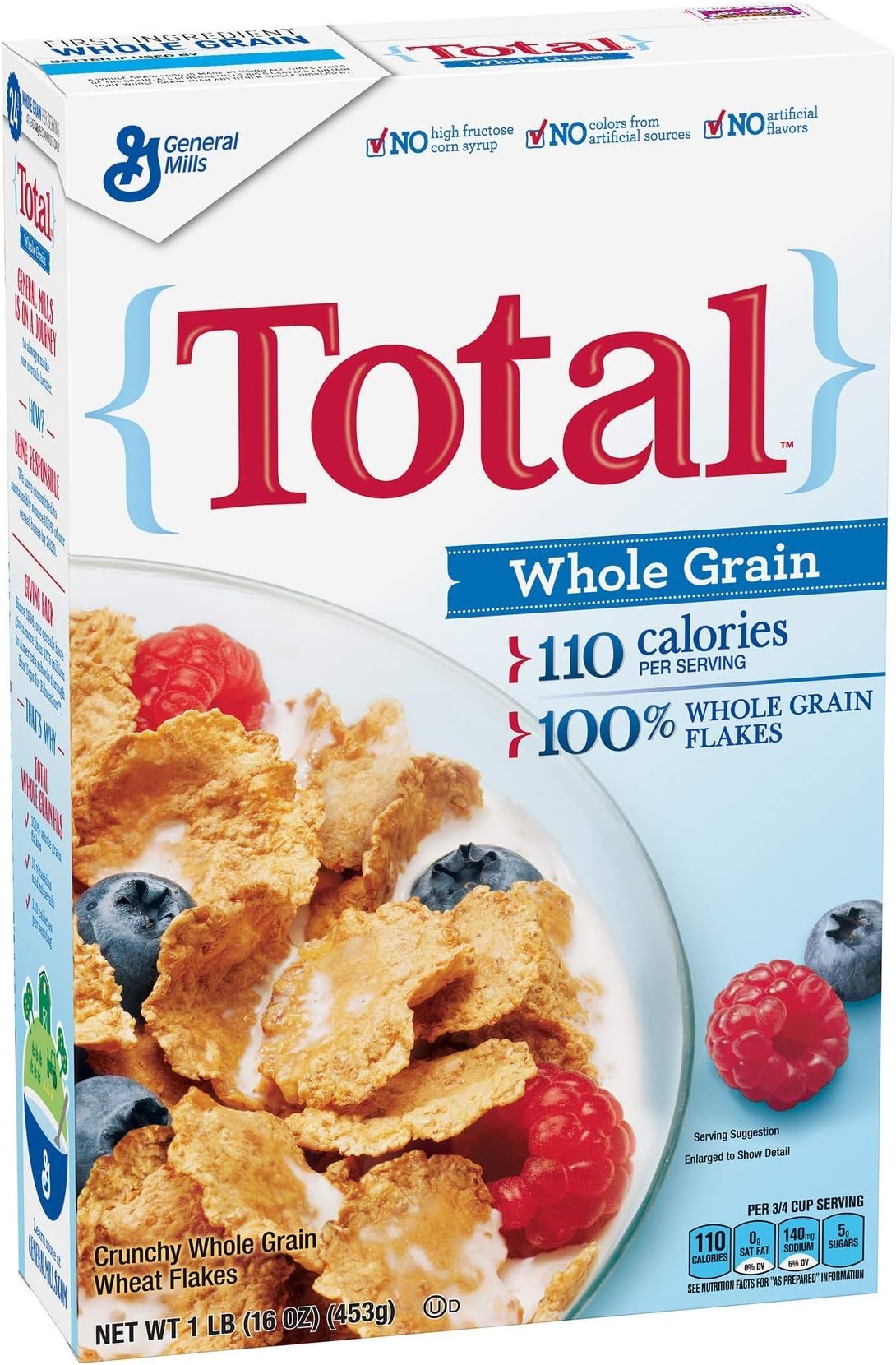 PACK OF 10 - Total Cereal Whole Grain 16 oz Box - SET OF 2