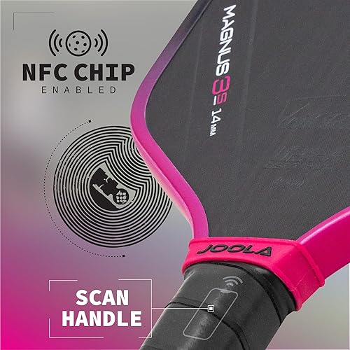 Miniatura 4 de JOOLA 3S Pickleball Paddles  Raw Carbon Fiber Surface  Ben Johns Perseus, Hyperion, Scorpeus & Magnus Shapes  Elongated, Wide Body & Aero Curve