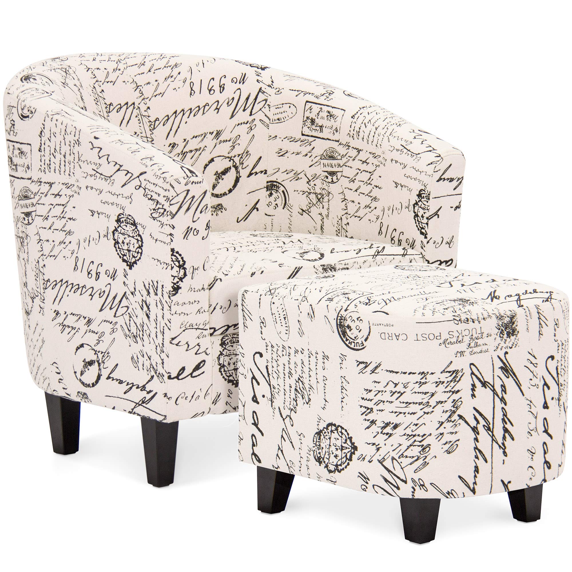 French Script Wingback Chair All Chairs