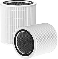 Vista 3 de Paquete de 2 filtros de repuesto Core 400S para purificador de aire LEVOIT Core 400S Smart WiFi, filtro de carbón activado Core 400S-RF