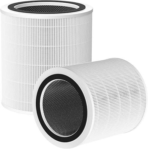 Miniatura 3 de Paquete de 2 filtros de repuesto Core 400S para purificador de aire LEVOIT Core 400S Smart WiFi, filtro de carbón activado Core 400S-RF