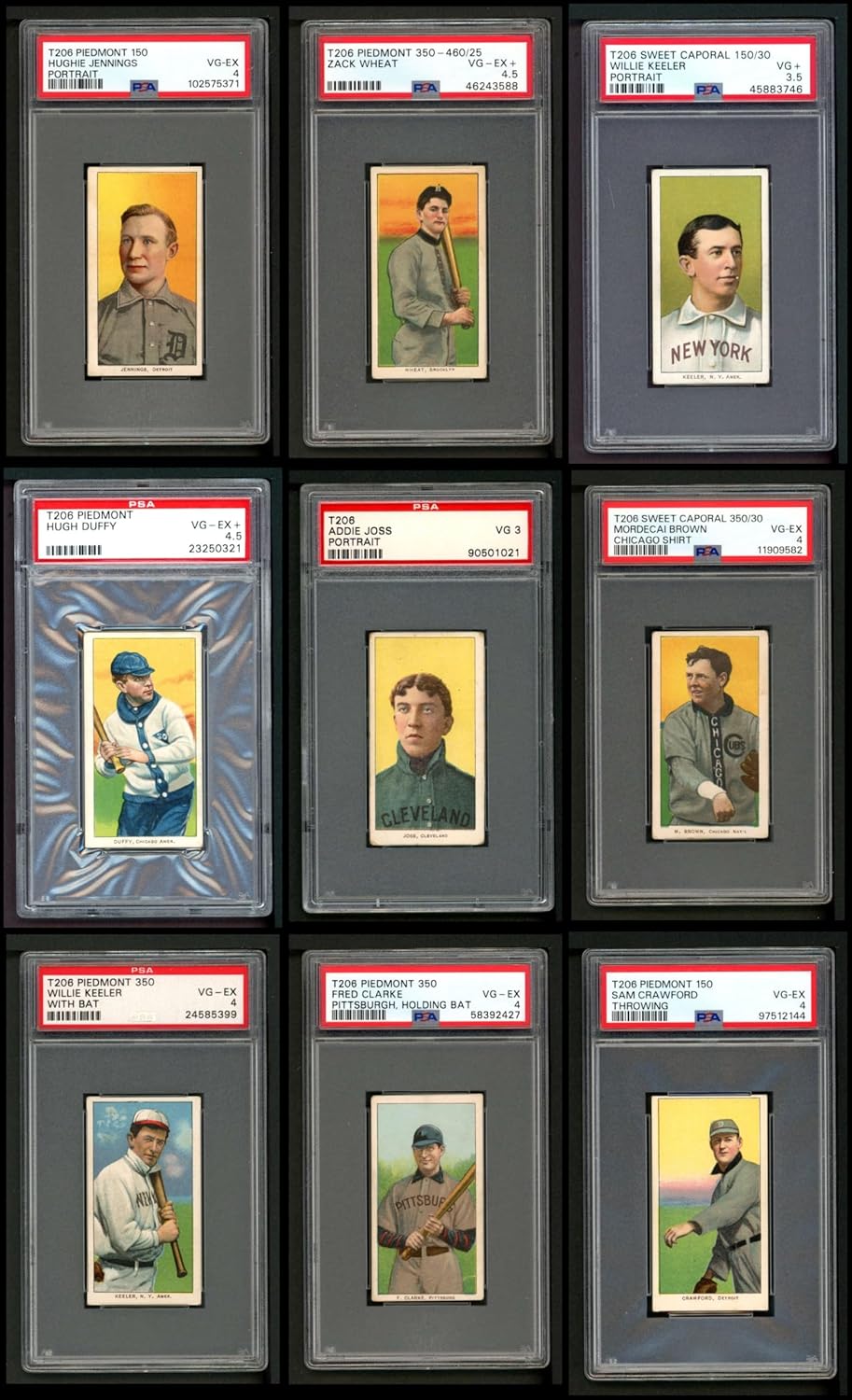 1909-11 T206 Almost Complete Set (Baseball Set) VG/EX