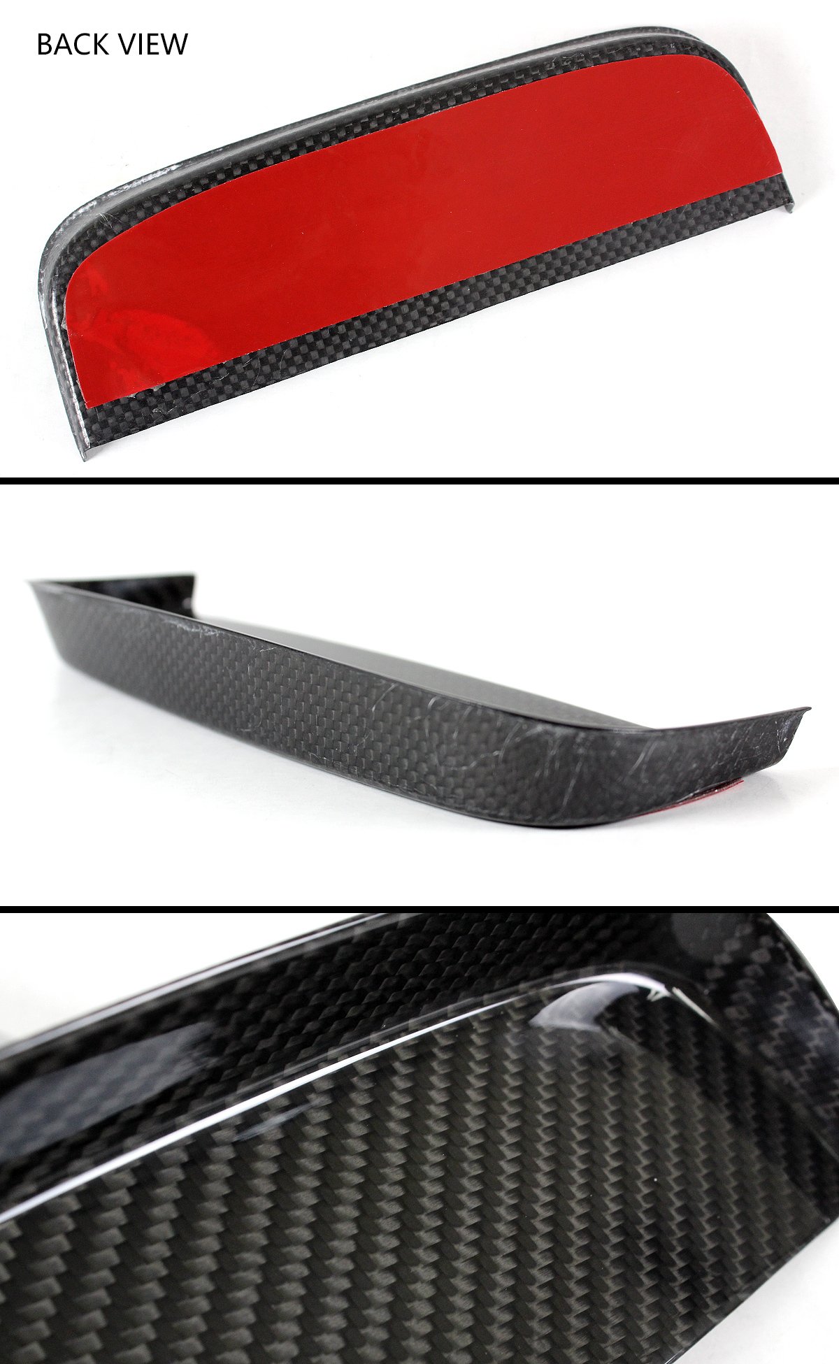Cuztom Tuning Real Carbon Fiber Change Coin Tray Box Compatible for 2015-2022 Ford Mustang S550 GT V6