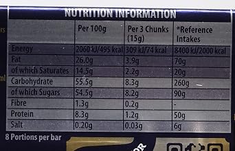 Cadbury Dairy Milk Fruit & Nut Chocolate Bar, The Classic Creamy Taste With Fruit & Nut Pieces, 110 g (Pack of 1)