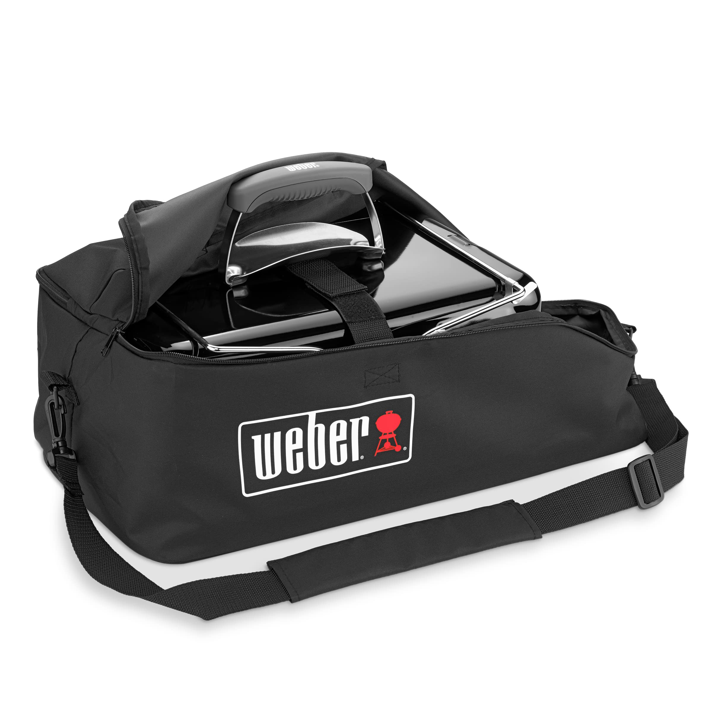 Borsa Da Trasporto Impermeabile Per Barbecue Weber – Copertura Portatile In Tessuto Oxford, 58x36x41 Cm