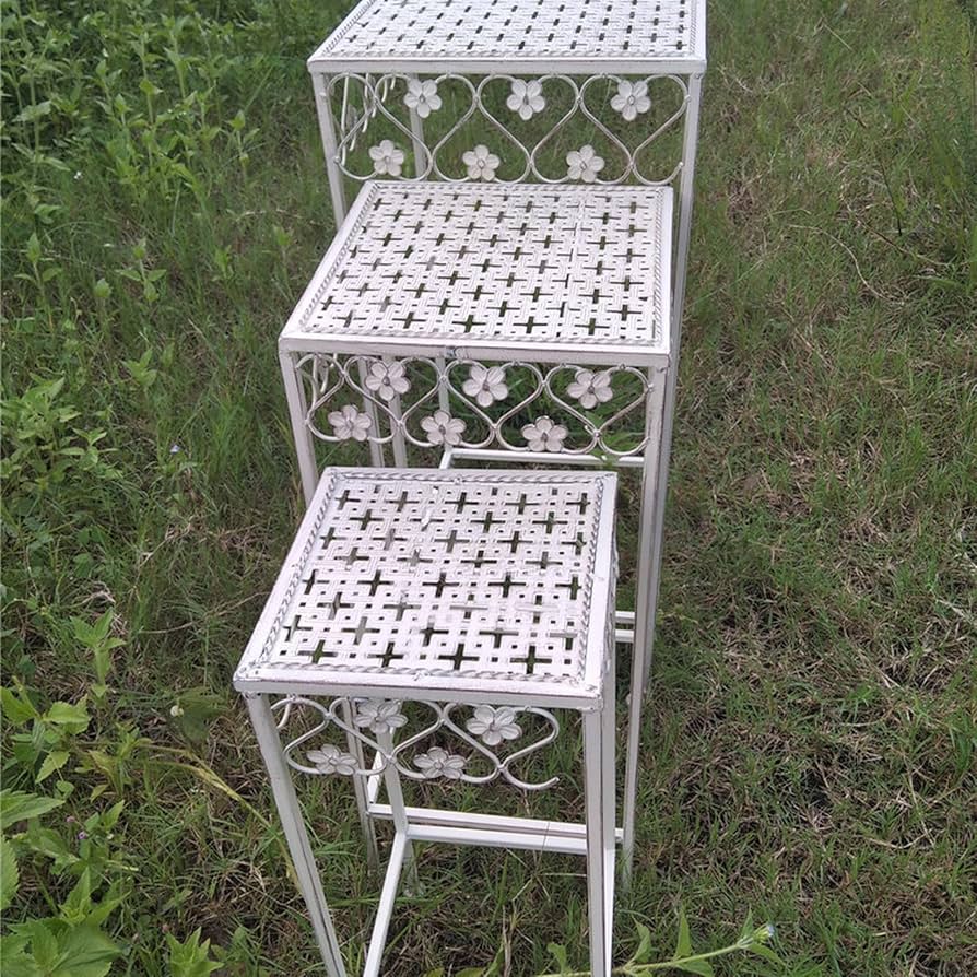 Amazon.co.jp: [GZGZ] 【フラワースタンド 】サイドテーブル 花台