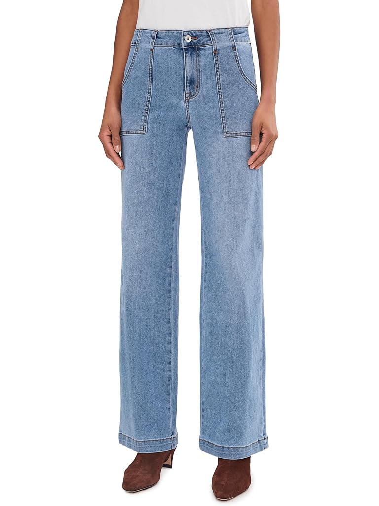 Blue Sanctuary Sculpted Insider Wide Leg