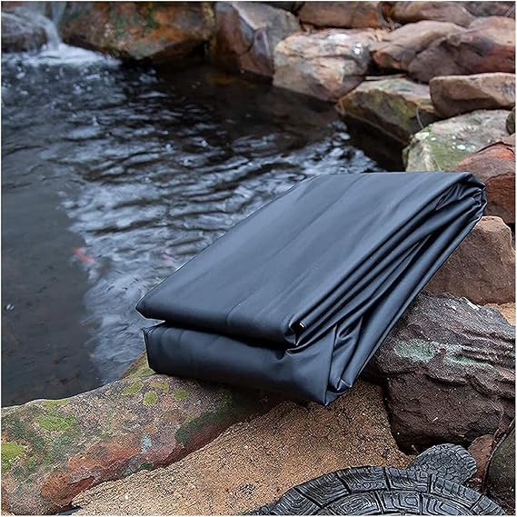 Image UHEKC Pond Liner Rubber Tarp Garden Liner Heavy Duty Tear Resistant, for Koi Ponds, Waterfalls, Streams, Customizable (Color : Black, Size : 9x20m) Image UHEKC Pond Liner Rubber Tarp Garden Liner Heavy Duty Tear Resistant, for Koi Ponds, Waterfalls, Streams, Customizable (Color : Black, Size : 9x20m)