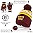 Ultra Game NFL Official Adults Unisex Super Soft Winter Beanie Knit Hat with Extra Warm Touch Screen Gloves, Washington Commanders, Team Color 1, 1SIZE