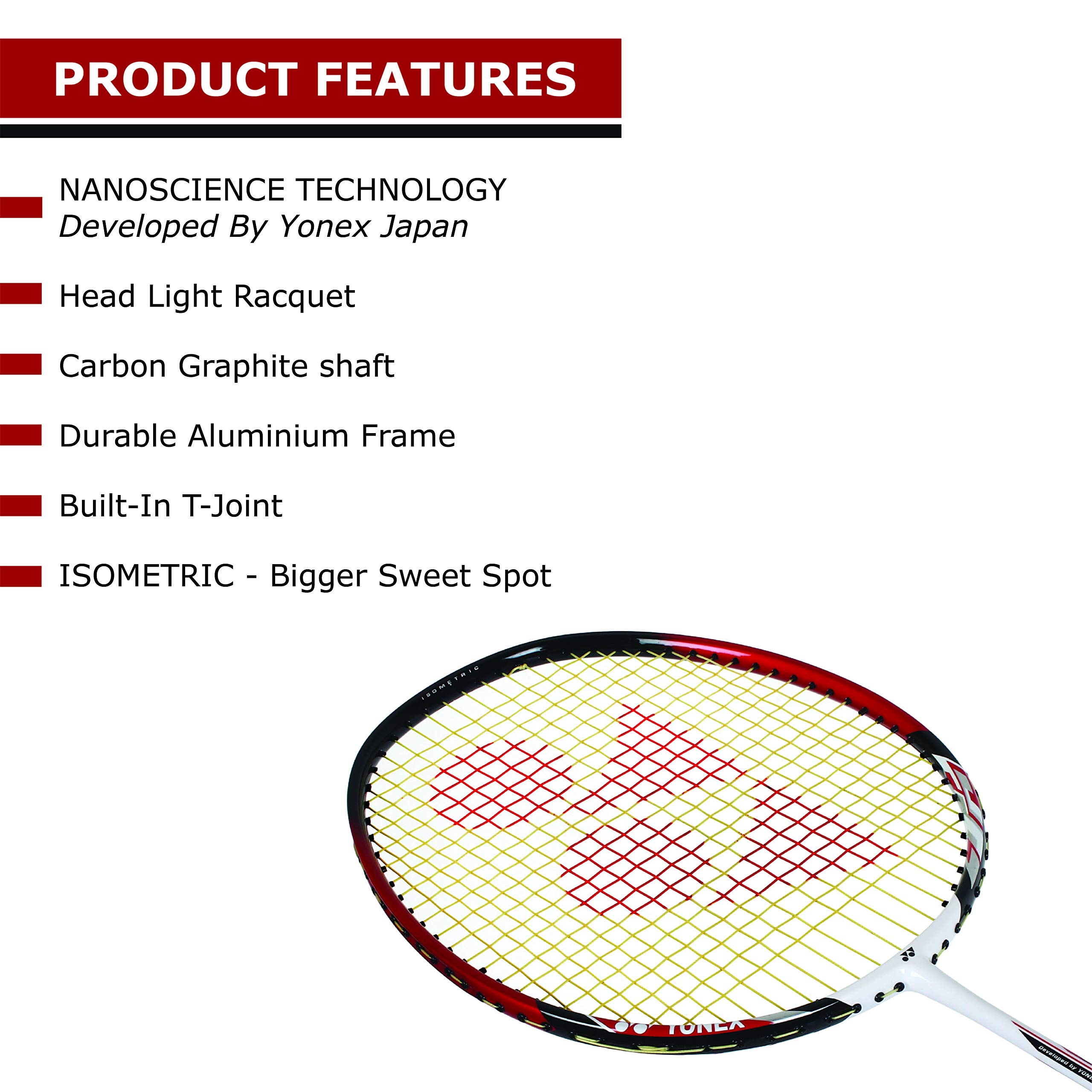 Amazon | Yonex Nanoray 7000I G4-2U Badminton Racquet | YONEX