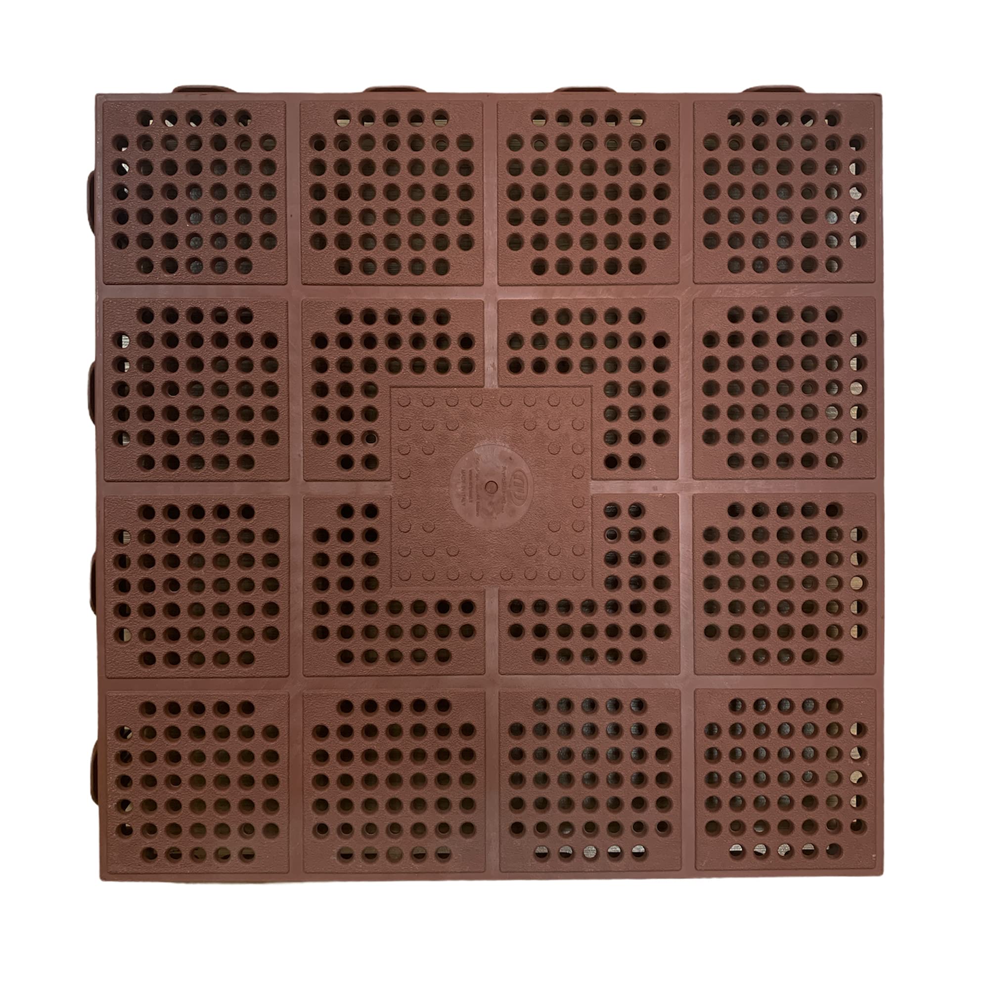 Art Plast pavimento Marrón Combi, 40x40x4,8 cm (39x39 Neto) 1m²: 6,6 láminas
