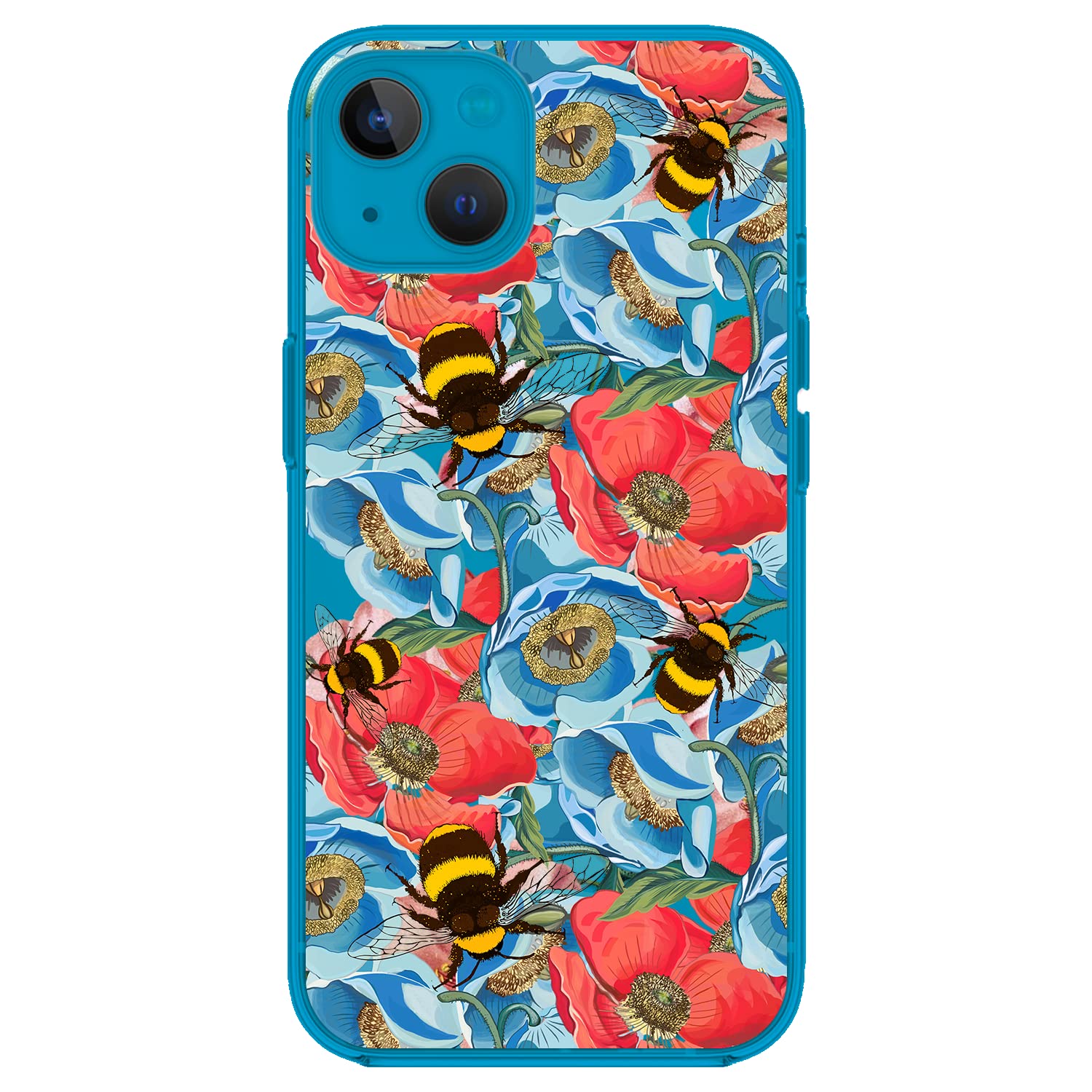 Amazon.com: Blingy's for iPhone 13 Case (6.1 inch), Cute Floral