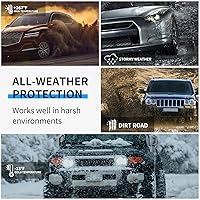 Vista 8 de Vanseno Alfombrillas de piso y forros de carga y alfombrilla de respaldo compatibles con Jeep Cherokee 2014-2023 (sin Latittude) juego completo