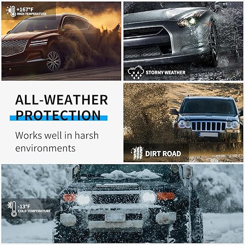 Miniatura 8 de Vanseno Alfombrillas de piso y forros de carga y alfombrilla de respaldo compatibles con Jeep Cherokee 2014-2023 (sin Latittude) juego completo