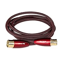 Vista 2 de AudioQuest Red River XLR - Cable de interconexión de audio (1.6 ft, par)