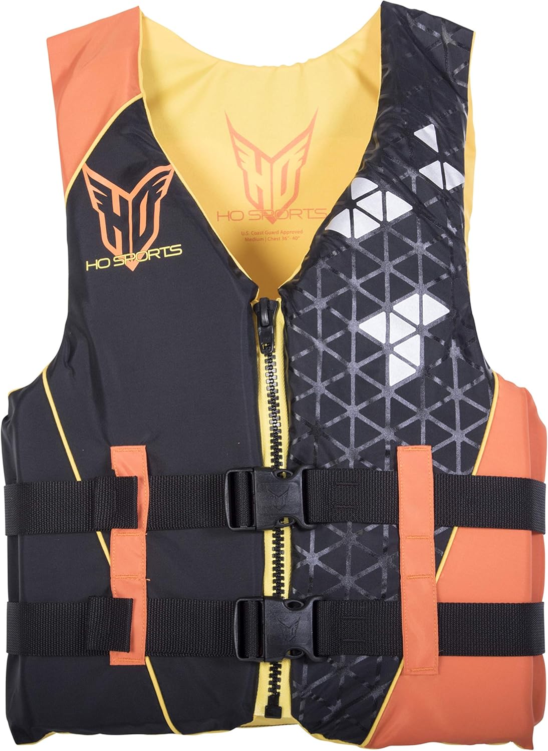 HO Infinite CGA Mens Wakeboard Vest Orange/Black Sz S