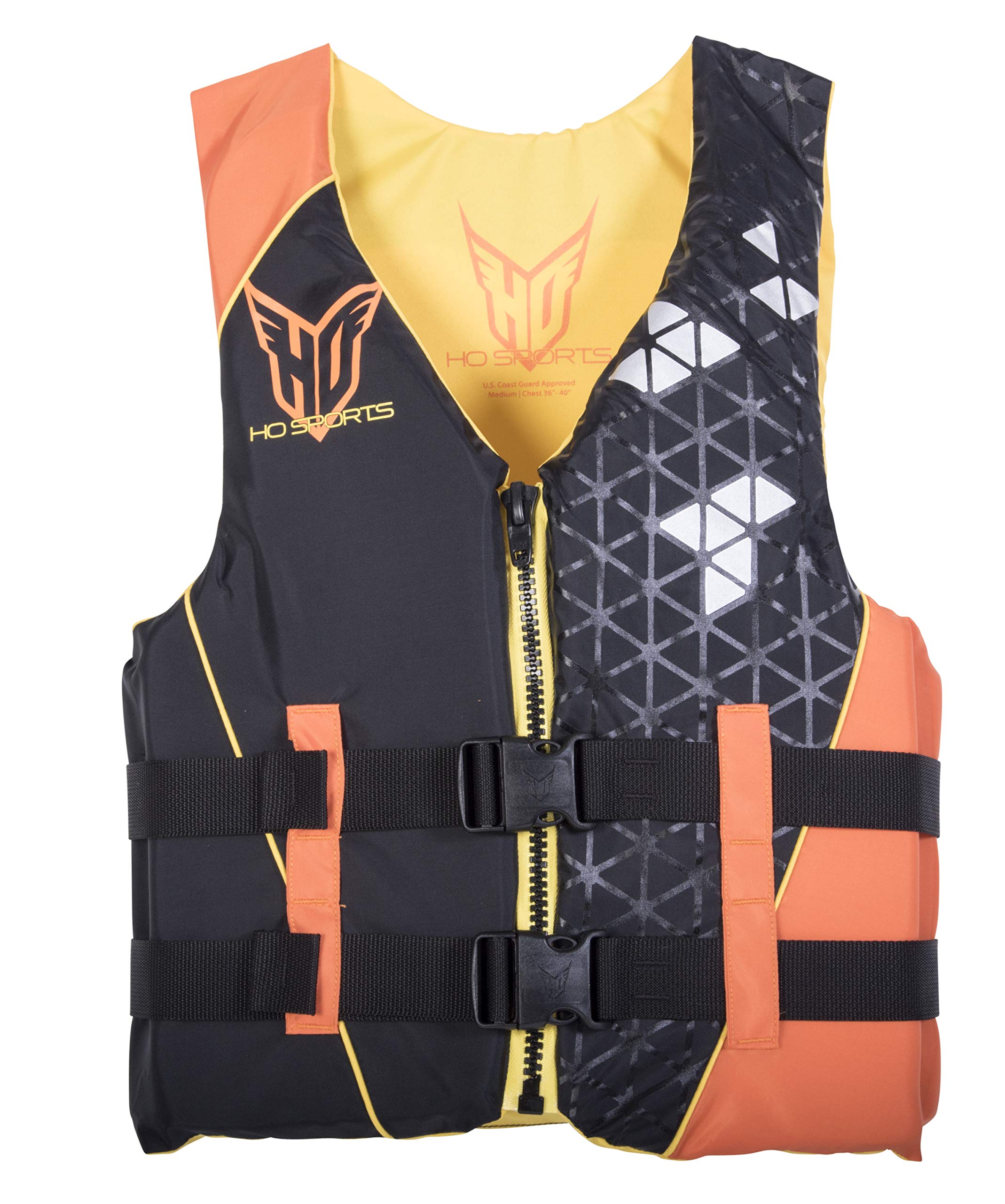 HO Infinite CGA Mens Wakeboard Vest Orange/Black Sz S