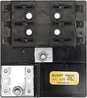 Vista 5 de Seachoice Bloque de fusibles ATO/ATC, barra de tierra de 6 bandas de 12 V