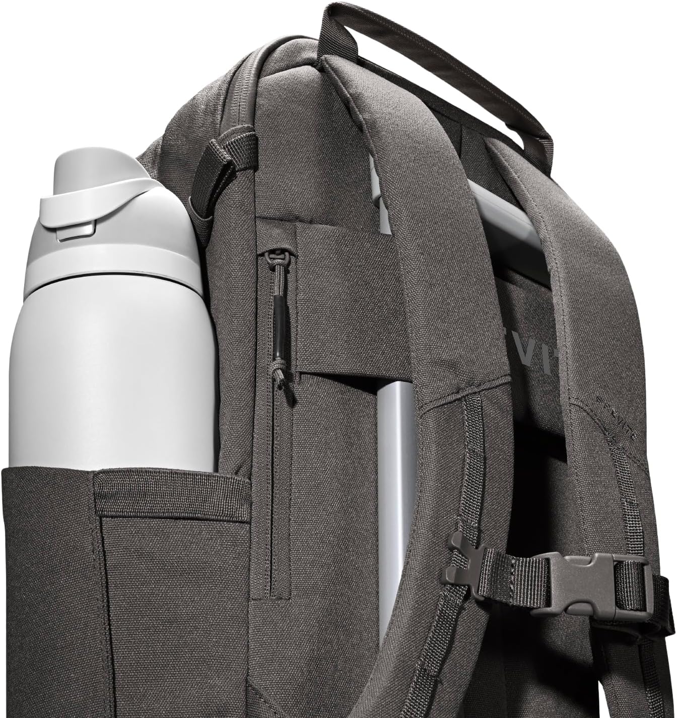 BREVITE - The Jumper - Compact Camera Backpacks for Photographers - A Minimalist & Travel-friendly Photography Backpack Compatible With Both Laptop & DSLR Accessories 18L (Charcoal Gray) - Image 4