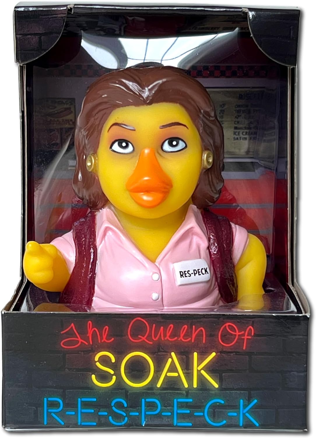 CelebriDucks - Queen of Soak - Floating Rubber Ducks - Collectible Bath Toy Gift for Kids & Adults of All Ages image 2