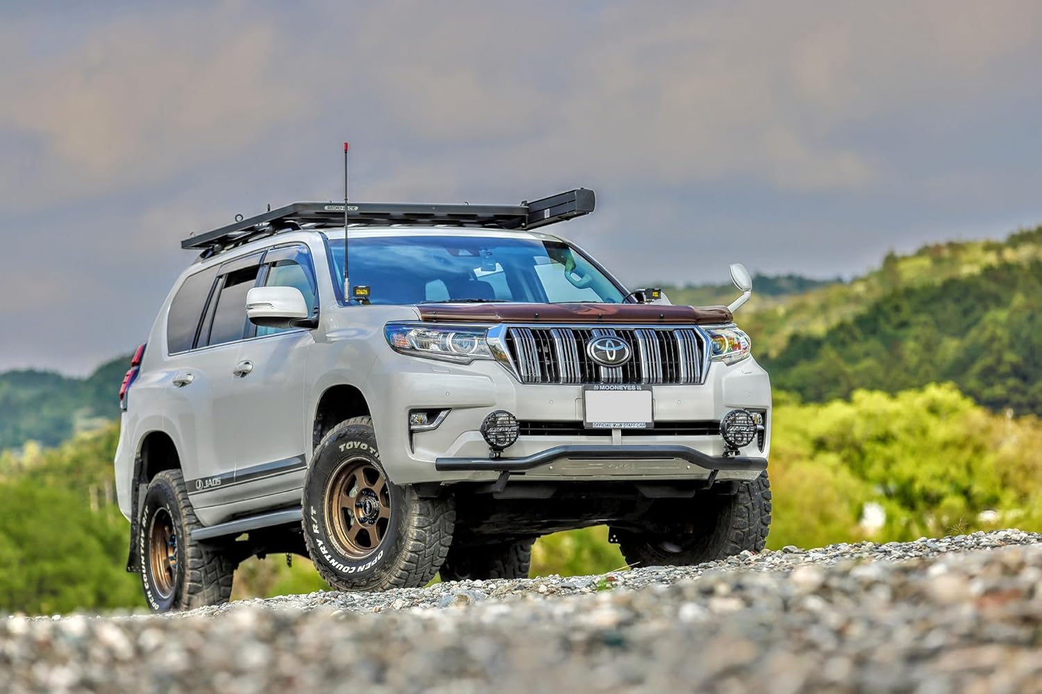Installed Pioneer Platform on a vehicle (Front View)