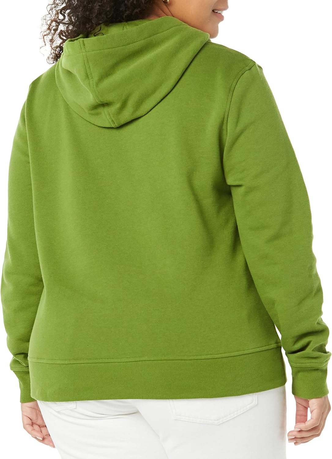 Amazon Essentials Women's Classic-Fit Long-Sleeve Open V-Neck Hooded Sweatshirt - Discontinued Colors - Image 6