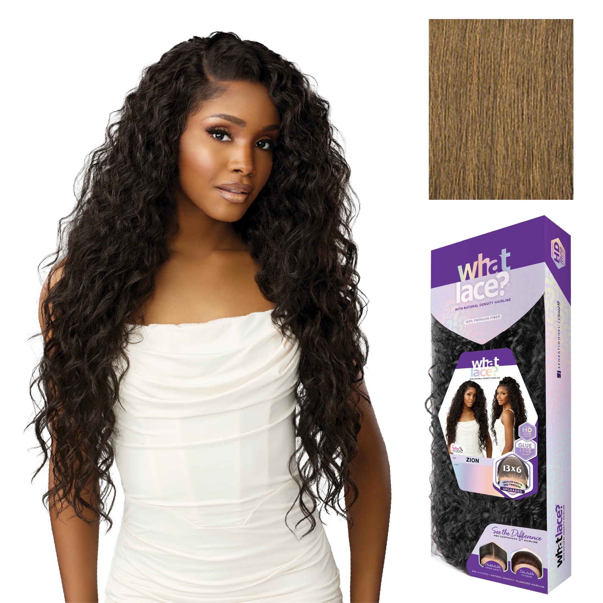 Amazon.com : Sensationnel What Lace 13X6 Wigs - Zion Lacefrontal