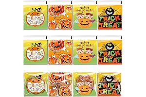 YSQOOL HALLOWEEN TREAT BAGS FOR SNACKS | ZIPLOCK BAGS FOR KIDS