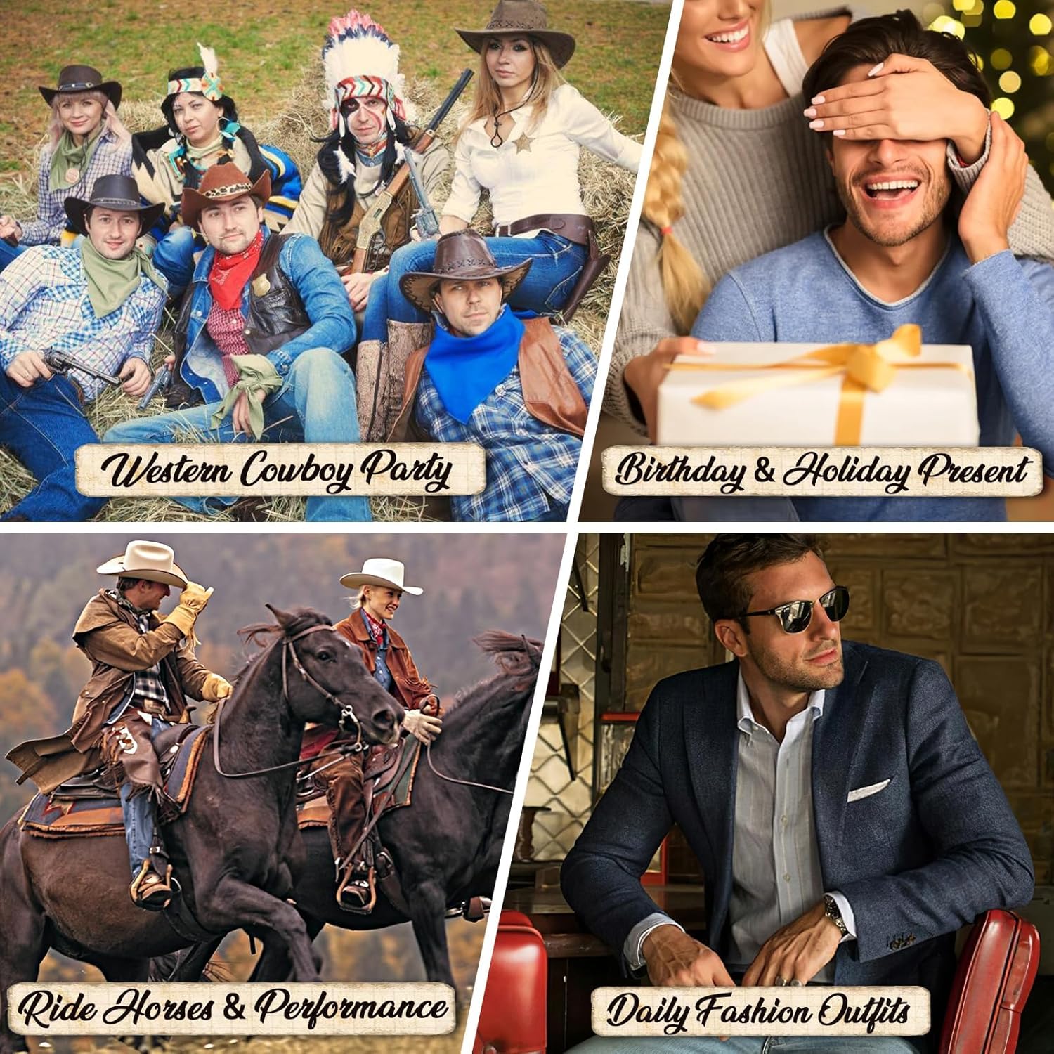 Western Cowboy Belt Buckle for Men Vintage Cowboy Cowgirl Rodeo Texas Buckle Longhorn Bull Belt Buckles - Image 7