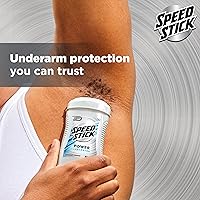 Vista 2 de Speed Stick Desodorante antitranspirante para hombre, sin perfume, 3 onzas, paquete de 4