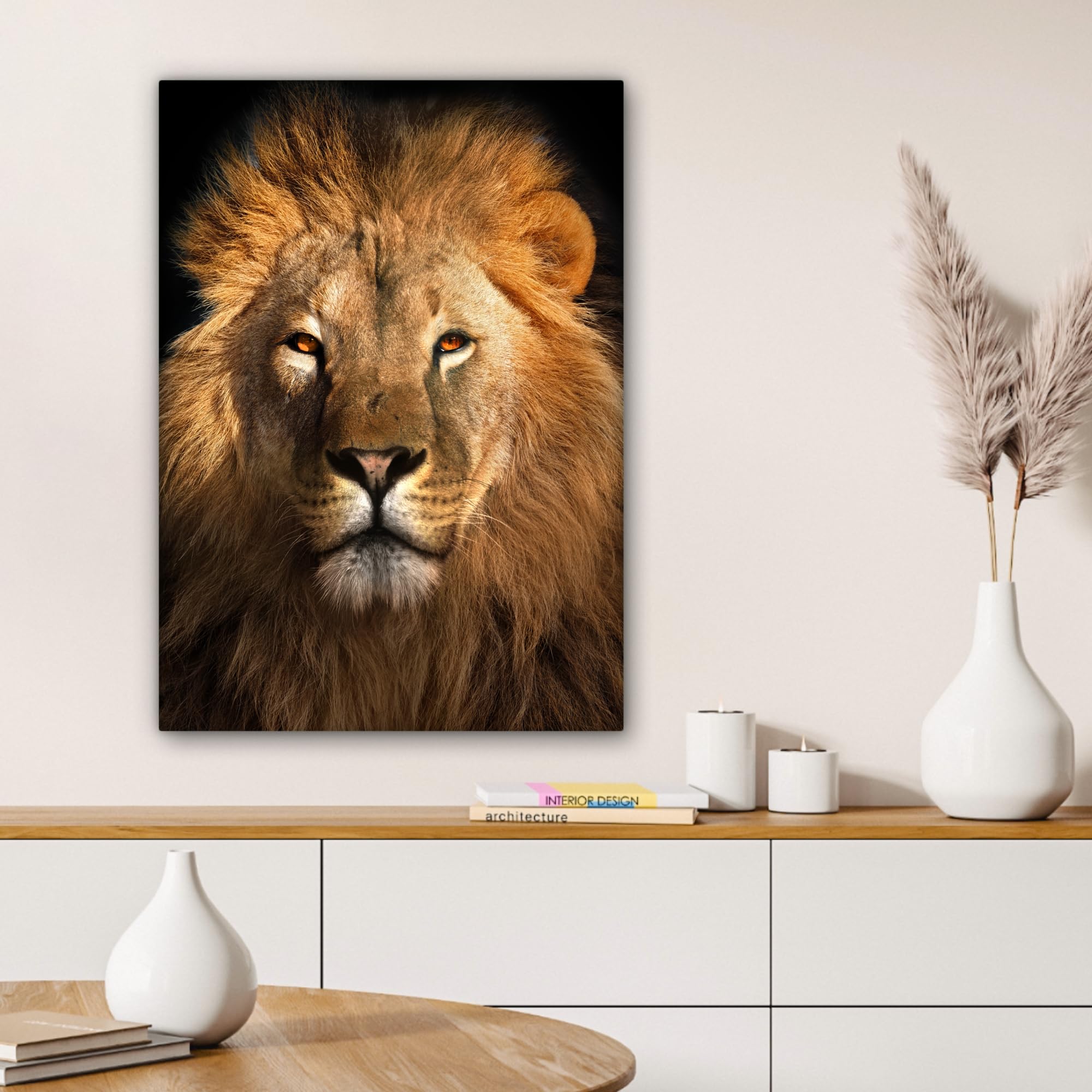 Lámina Decorativa De Pared Diente De León – Impresión En Lienzo 30x40 Cm, Sin Marco, Decoración Moderna Para Salón O Dormitorio