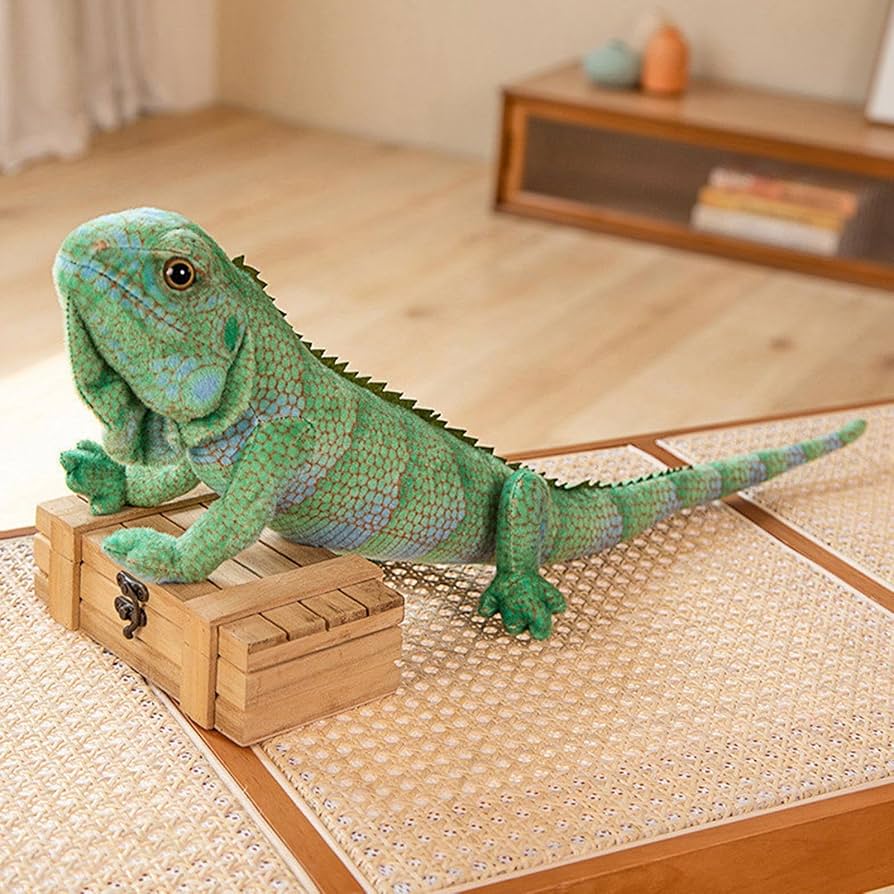 ※超激レア!!  Logan イグアナ トカゲ ぬいぐるみ Amazon.co.jp: イグアナのぬいぐるみ | リアルなイグアナ トカゲ