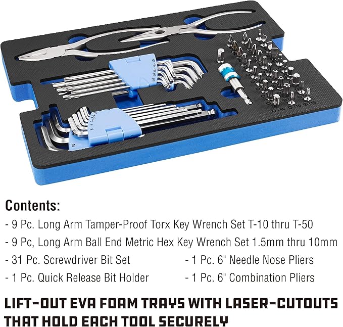 Kit de Herramientas Powerbuilt 83 Piezas Acero Inoxidable para Bote miniatura 4