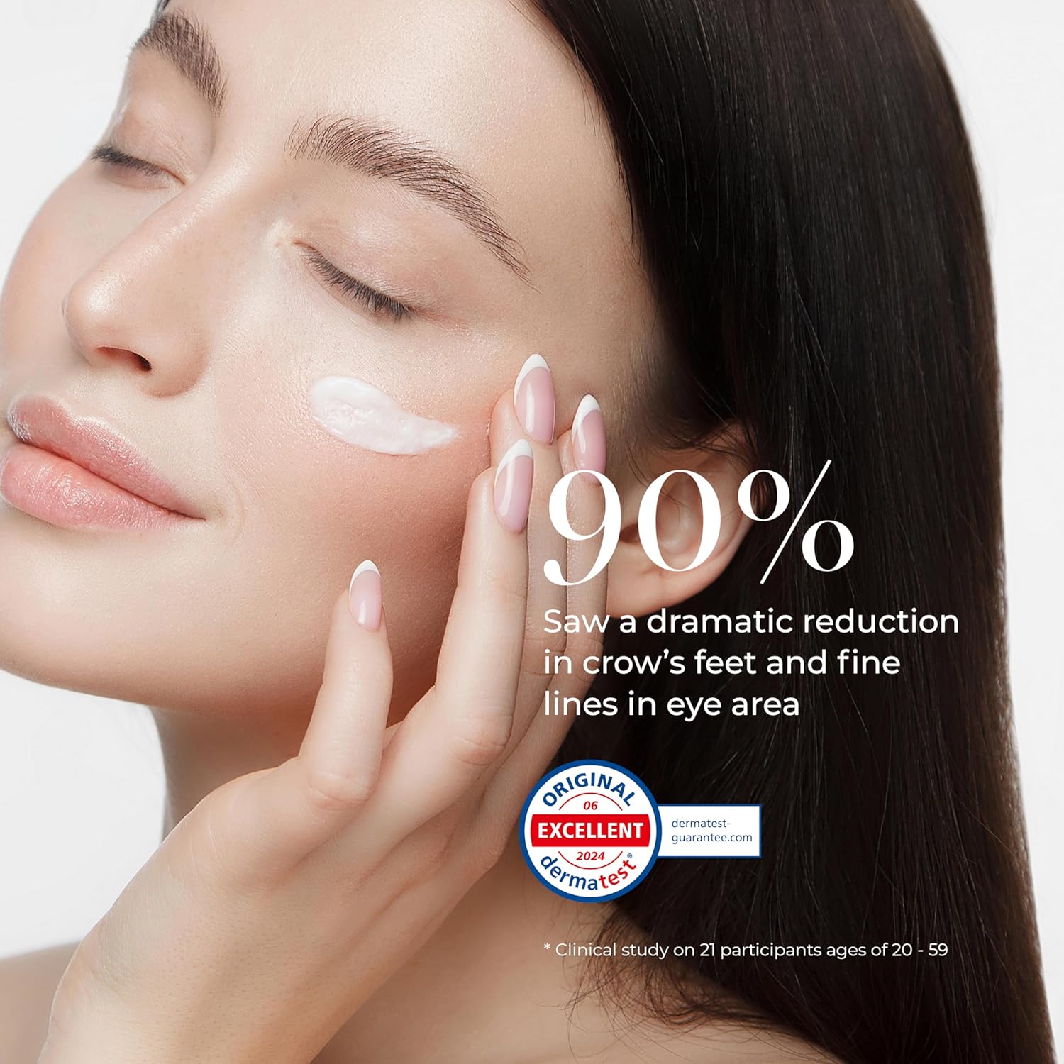 Age Defying Eye Cream 1.06 oz, Under Eye Anti-Aging Cream For Dark Circles & Lines, Suitable For Delicate Skin, Hypoallergenic, Wrinkle Care, Korean Skincare - Image 2