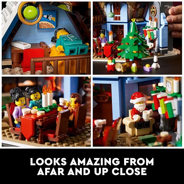 Foto 5 de 6 de Lego Icons Santa Visit 10293 - Juego de construcción para Adultos (1445 Piezas)