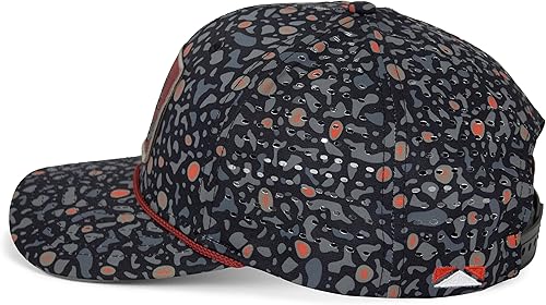 Miniatura 7 de Paramount Outdoors Big Foot Squatch Performance - Tapa de cuerda de pesca con perforación láser Snapback