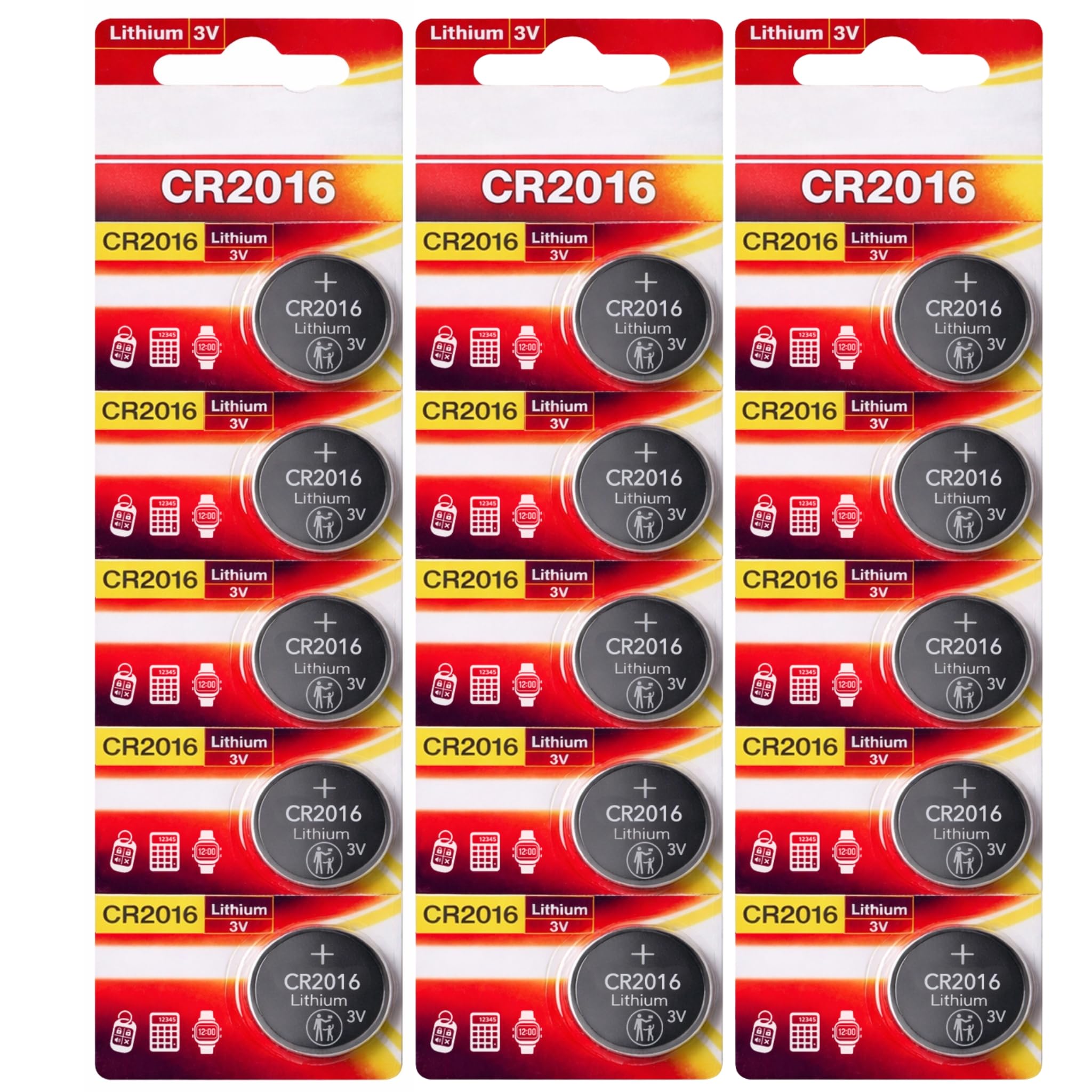 CR2032 Batteries, Long Lasting 3V Lithium Coin Cell 2032 Battery for Apple Airtag, Car Key Fobs, Watches, Heart Rate Monitors, Scales, LED Candles, Calculators & Other Small Devices (Pack of 2) — view 28