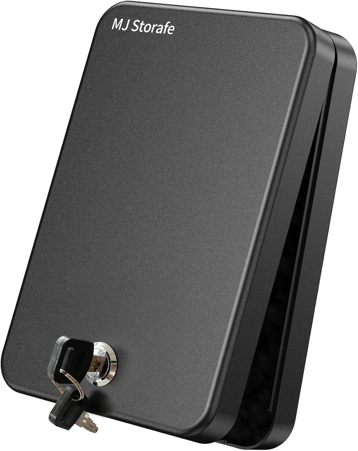 Portable Pistol Safe, Travel Car Gun Safe,Small Handgun Lock Box, Gun Safes for Cars, Black (XLarge Com)