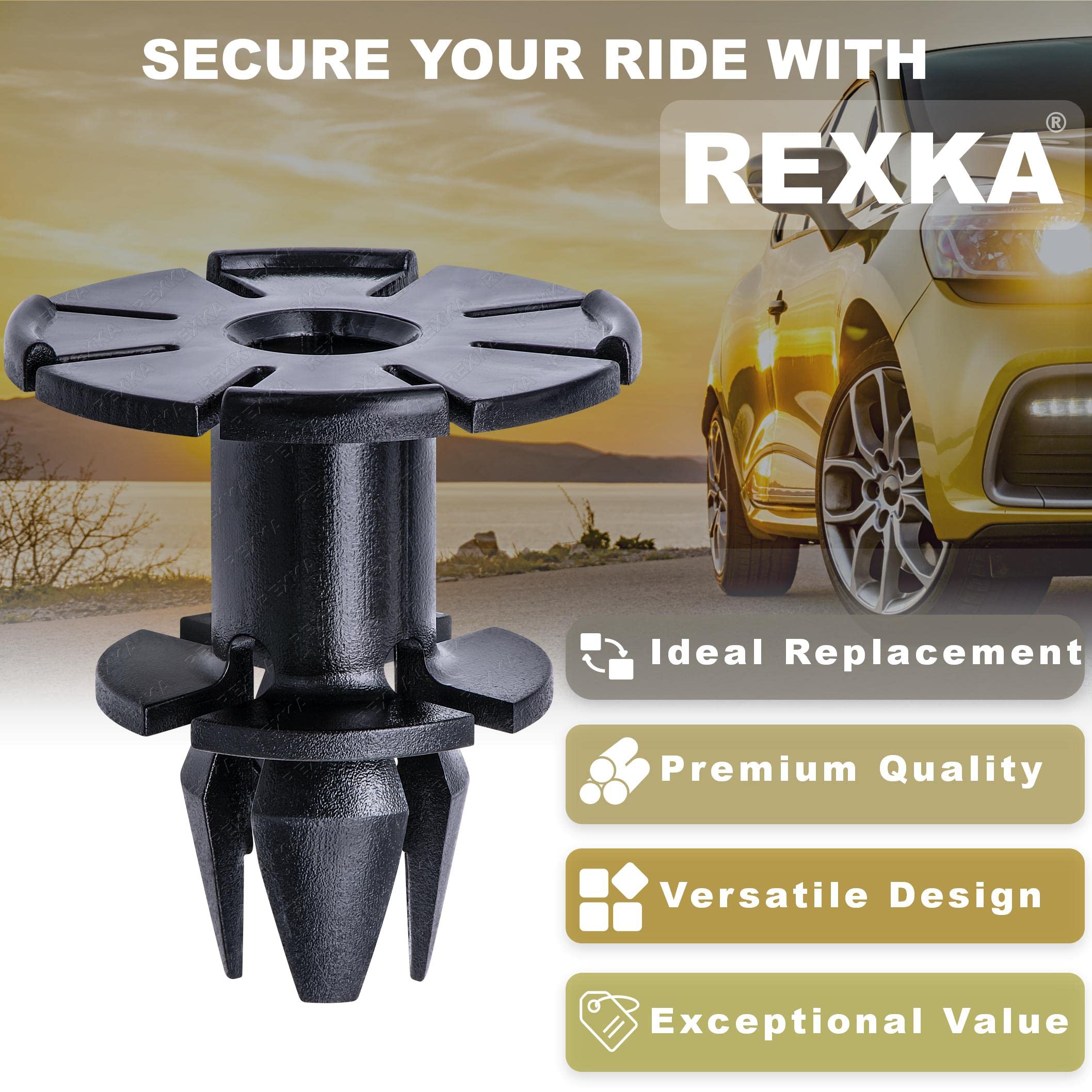 Amazon.com: Rexka Rocker Panel & Wheelhouse Trim Retainers for BMW 