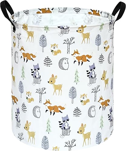 Miniatura 12 de Cesta redonda para ropa sucia, cestas de almacenamiento para guardería, cestas de regalo para el hogar, oficina, decoración del hogar