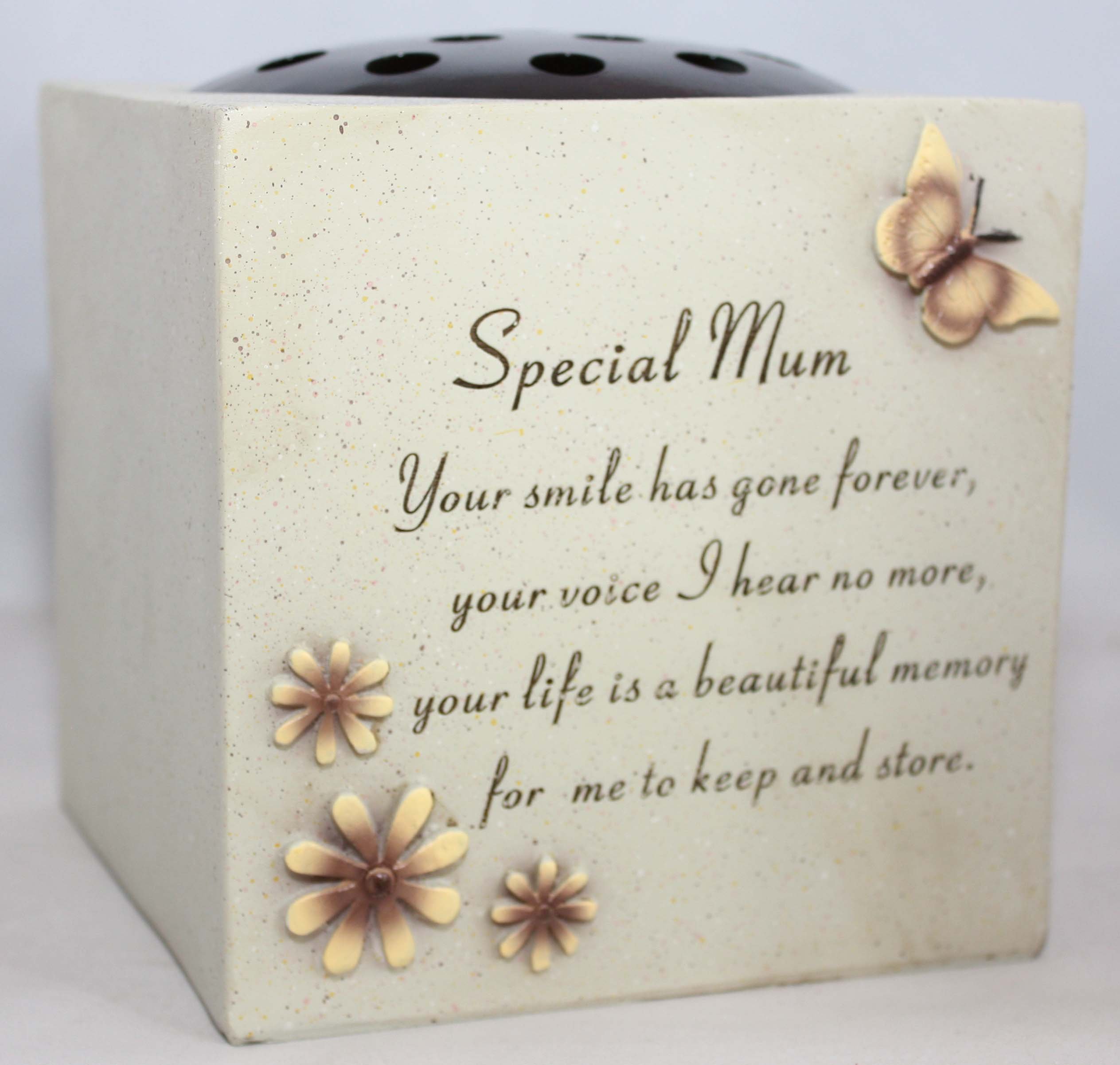 David Fischhoff Special Mum Memorial Graveside Cube