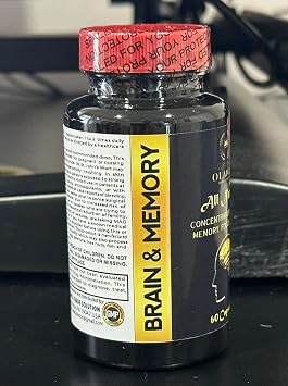 Boosts Cognitive Performance & Brain Function - Mind Matrix - Brain Supplements for Memory and Focus, Mental Sharpness, Immune Support - 1 Bottle 60 Capsules