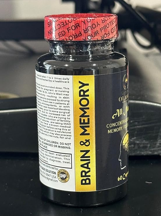 Boosts Cognitive Performance & Brain Function - Mind Matrix - Brain Supplements for Memory and Focus, Mental Sharpness, Immune Support - 1 Bottle 60 Capsules