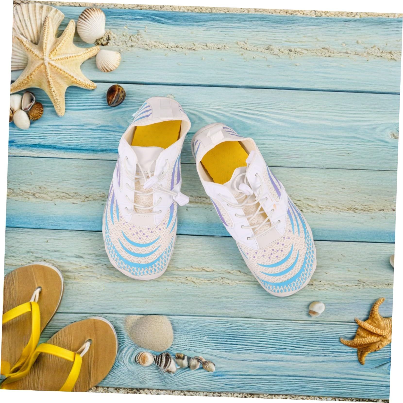 Scarpe da Acqua Unisex Asciugatura Rapida Antiscivolo Scarpe Barefoot da Spiaggia Fiume Trekking Piscina Surf con Suola in Gomma per Camminata su Terreni Bagnati
